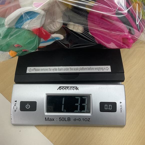 Preowned Multicolor Furby Purple Green Pink Figure Lot Plastic - Picture 4 of 5